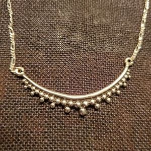 Bali style Sterling Silver Necklace 18"